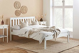 Denver White Pine Bed Frame